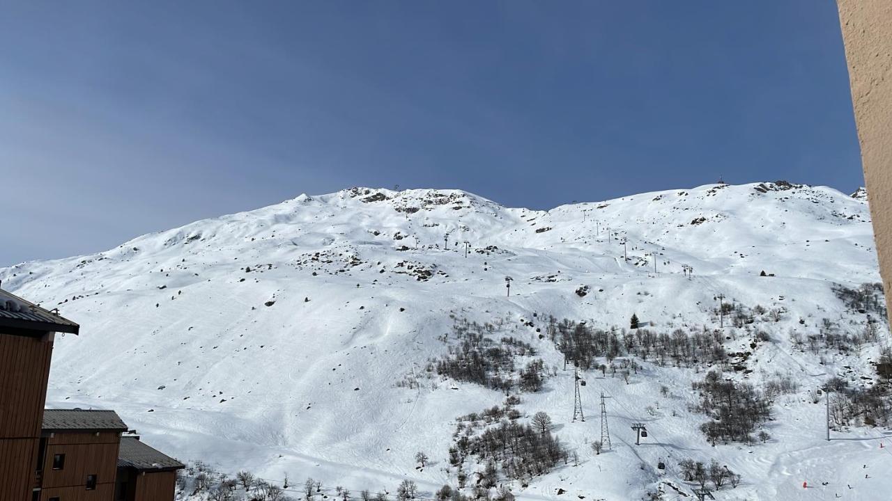 Appartement Pour 6 Personnes Au Pied Des Pistes Au Calme Aux Menuires Les Asters 圣马丁德贝尔维尔 外观 照片