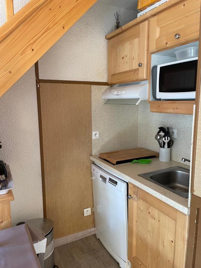 Appartement Pour 6 Personnes Au Pied Des Pistes Au Calme Aux Menuires Les Asters 圣马丁德贝尔维尔 外观 照片