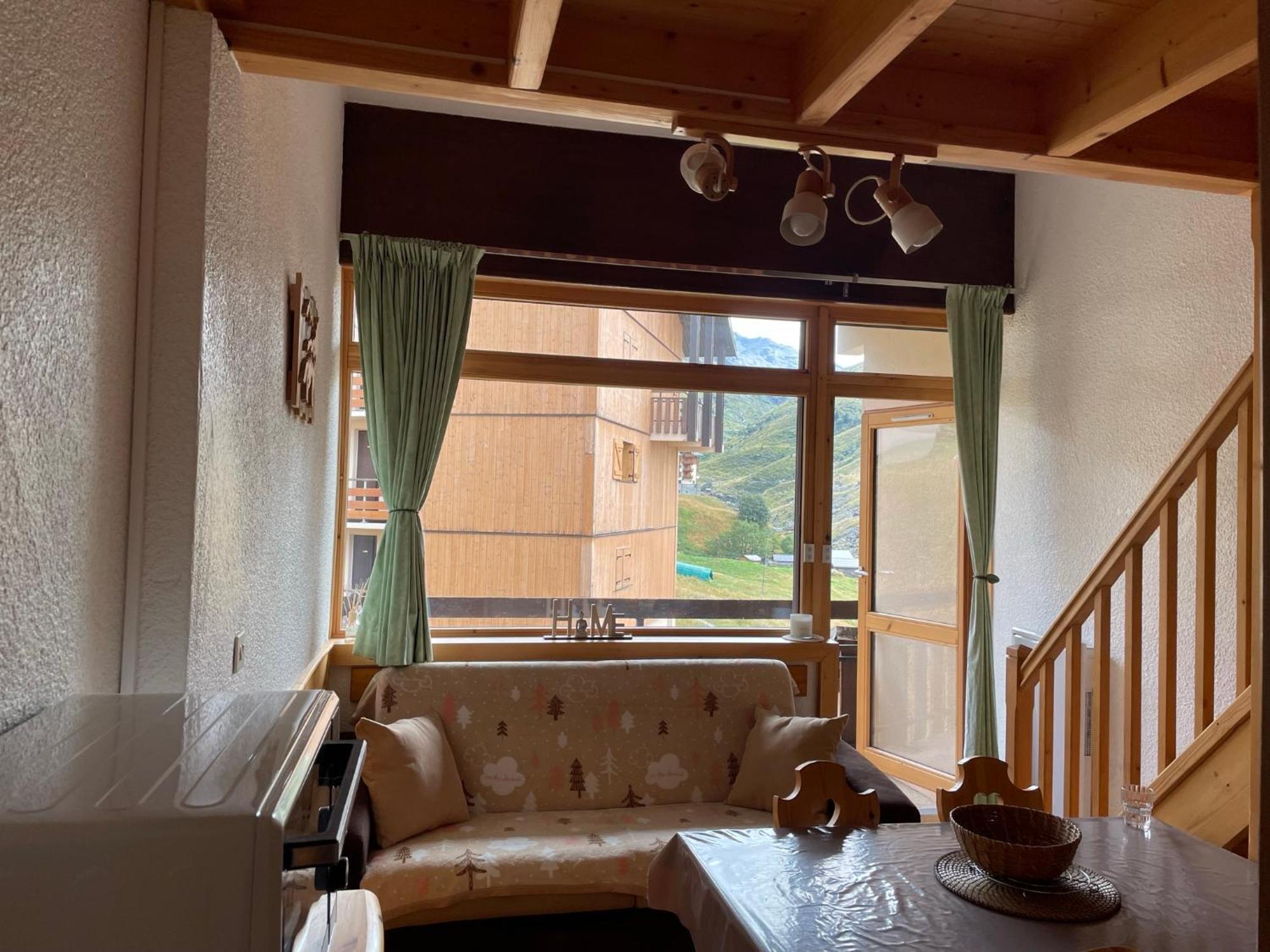 Appartement Pour 6 Personnes Au Pied Des Pistes Au Calme Aux Menuires Les Asters 圣马丁德贝尔维尔 外观 照片